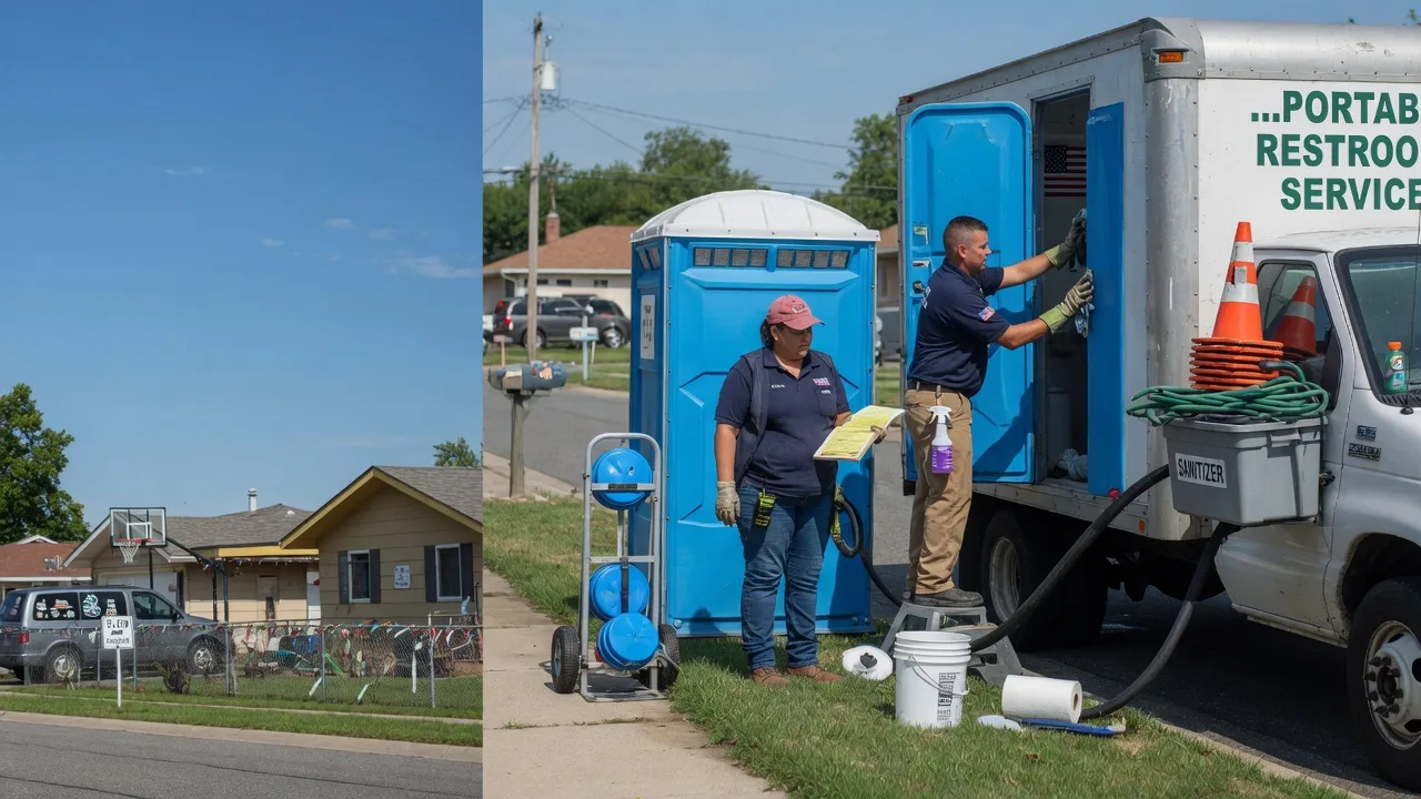 Portable Toilet Rental in Poyen, AR near me